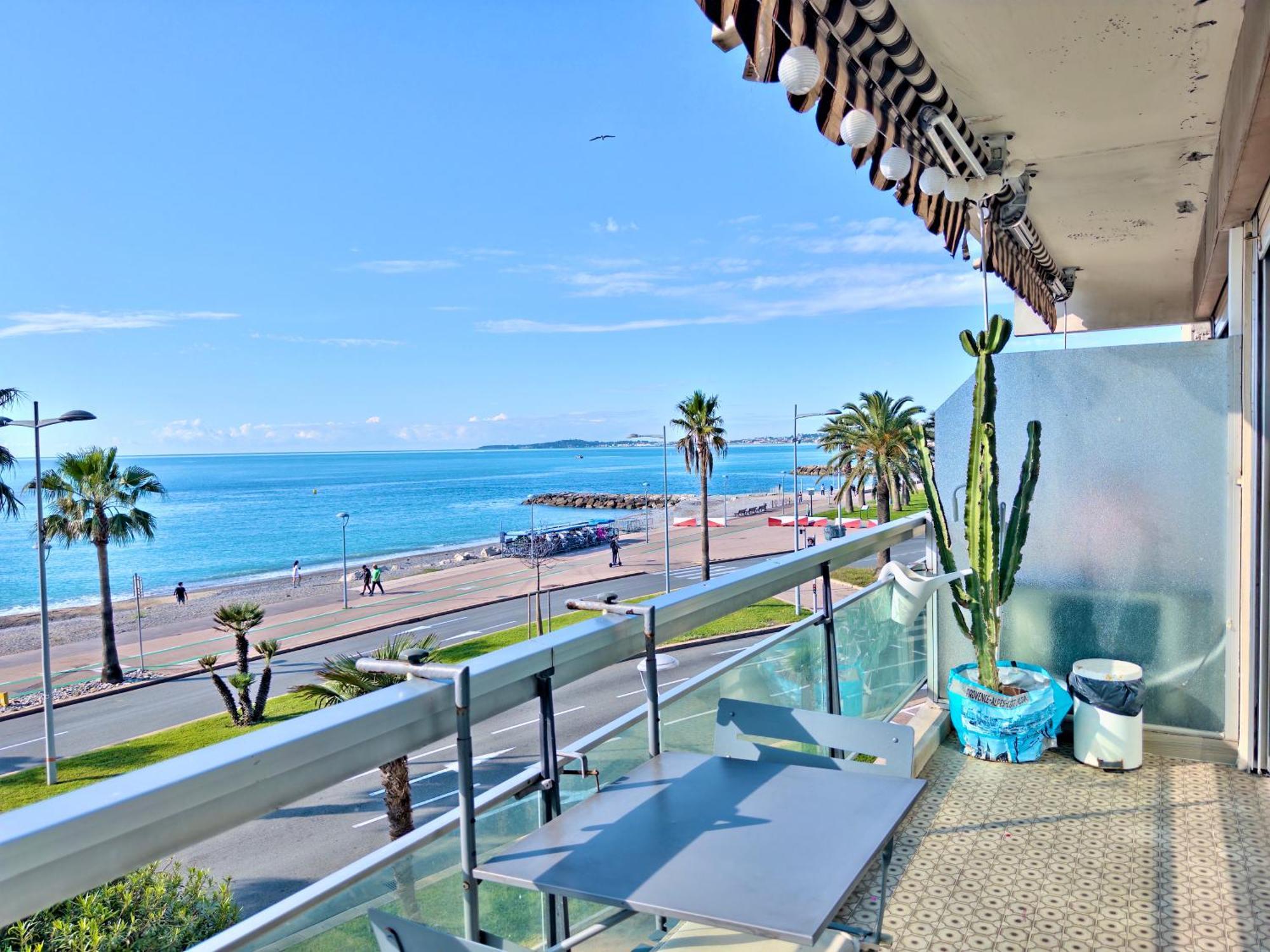 Panoramic Sea View Studio 24H Checkin Cagnes-sur-Mer Exterior foto