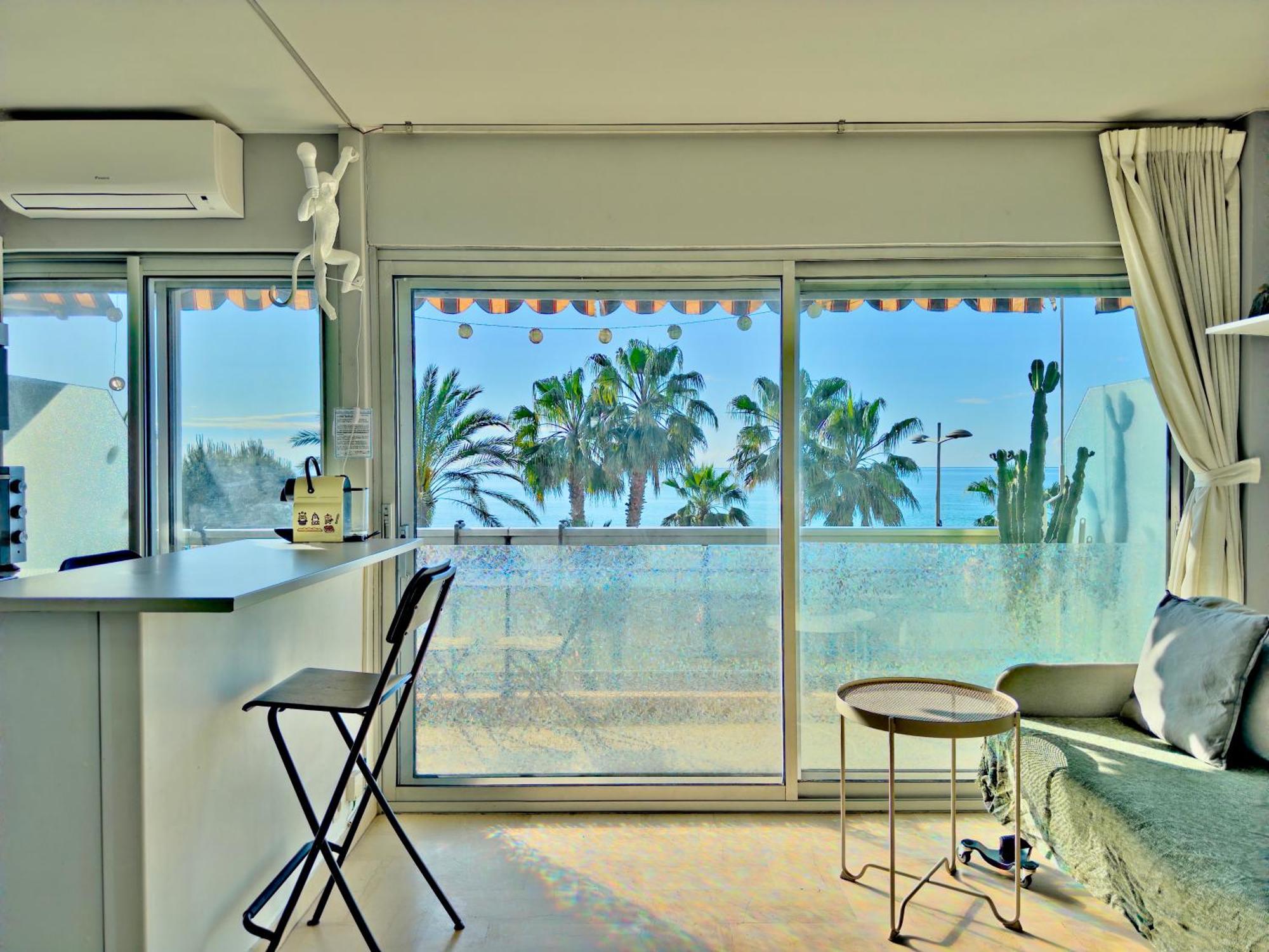Panoramic Sea View Studio 24H Checkin Cagnes-sur-Mer Exterior foto