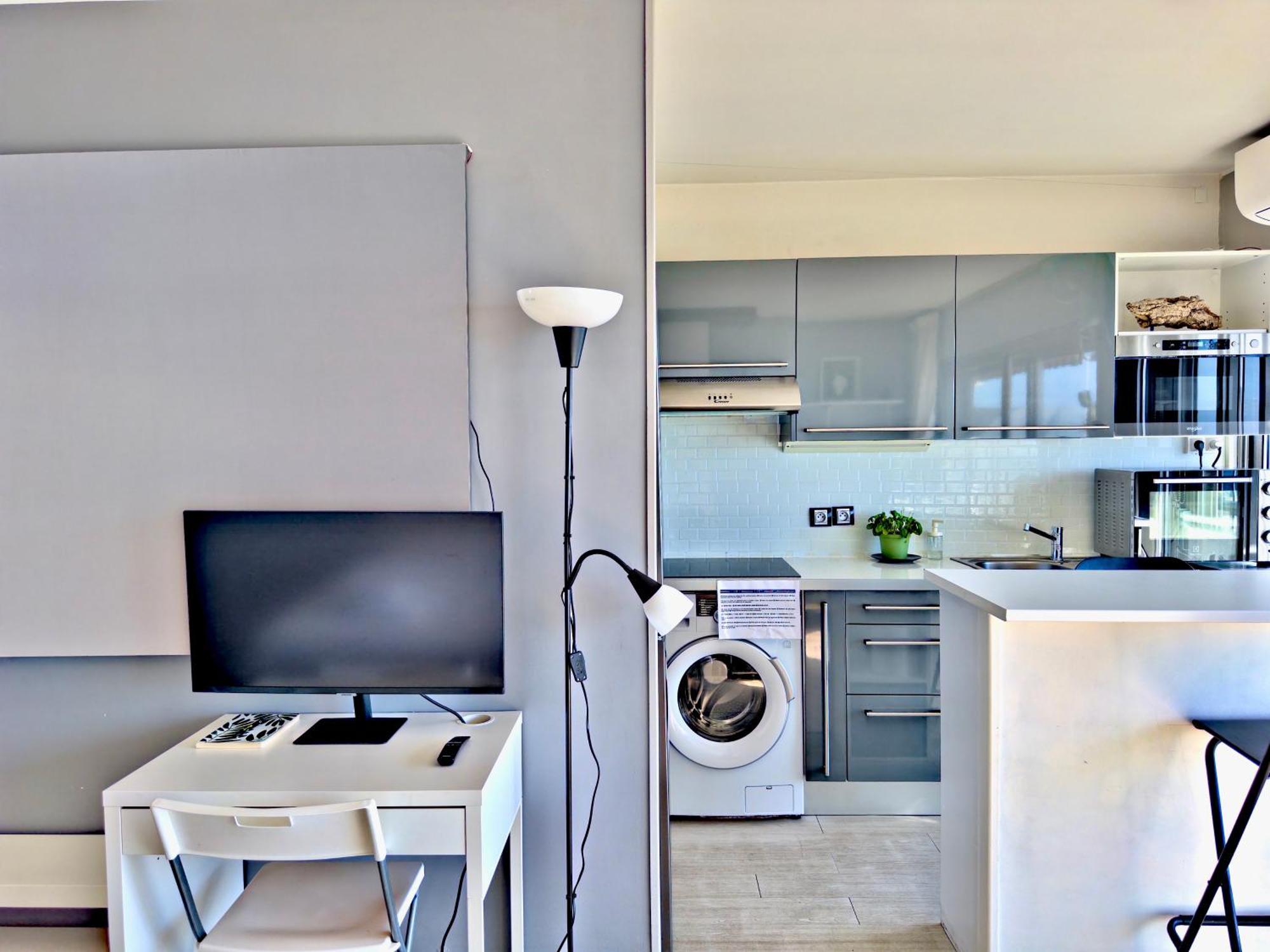 Panoramic Sea View Studio 24H Checkin Cagnes-sur-Mer Exterior foto